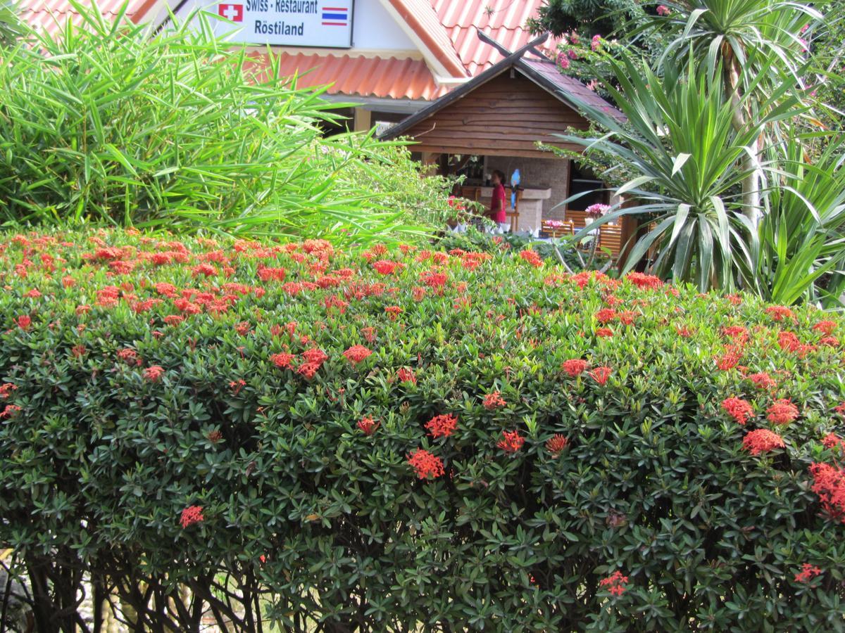 Flower Paradise Bungalows & Swiss Restaurant Roestiland Lamai Beach  Eksteriør billede